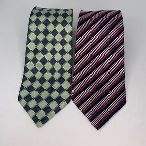 NWOT Two Stafford Ties
